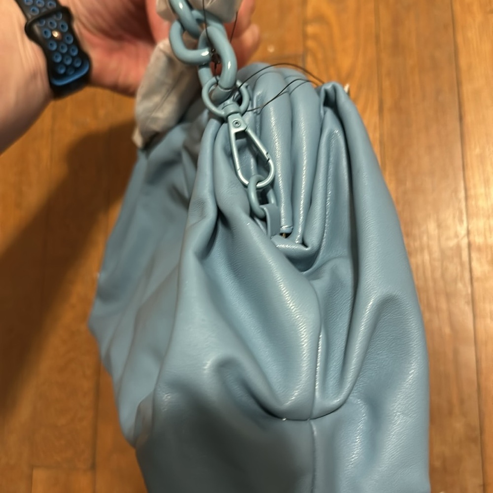 Badgley Mischka NWT Pouch Shoulder Bag With Scarf - Picture 6 of 15